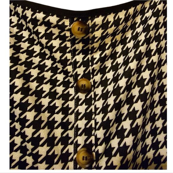 SHEIN PLUS Houndstooth Maxi Dress - Size 4XL - Picture 3 of 6